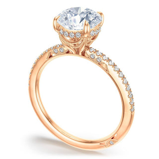 Round Solitaire Engagement Ring