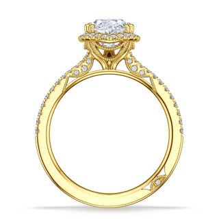 Pear Bloom Engagement Ring