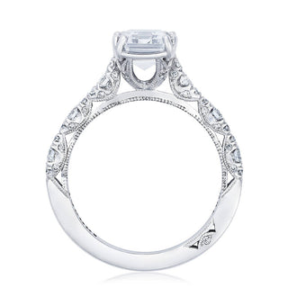Emerald Solitaire Engagement Ring
