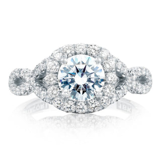 Round Bloom Engagement Ring