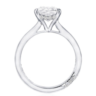 Emerald Solitaire Engagement Ring
