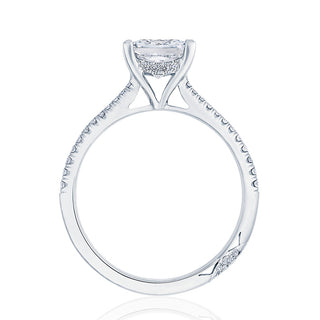 Princess Solitaire Engagement Ring