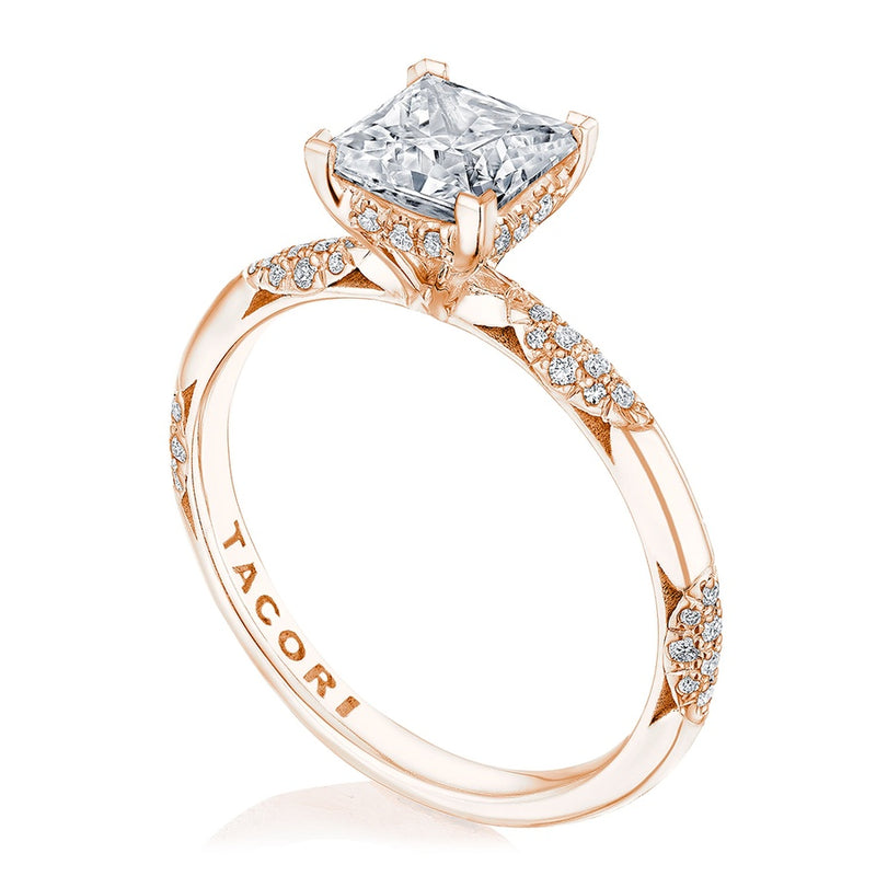 Princess Solitaire Engagement Ring