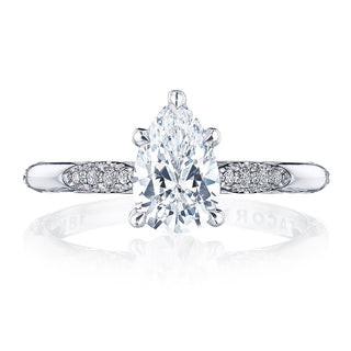 Pear Solitaire Engagement Ring