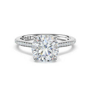 Round Solitaire Engagement Ring