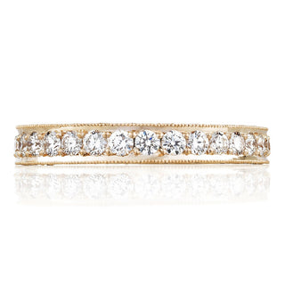 Pavé Diamond Wedding Band in 14kt Rose Gold