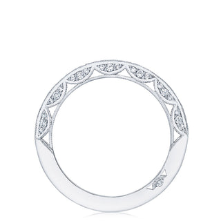 Channel Set Wedding Band