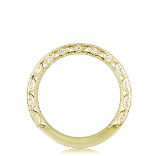 Pavé Diamond Wedding Band