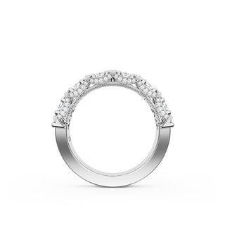 Marquise and Pear Mosaic Band
