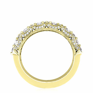 Marquise and Pear Mosaic Band