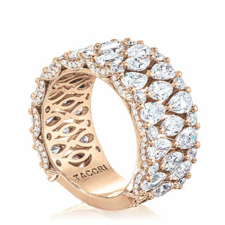 Marquise and Pear Mosaic Band