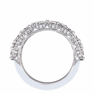 East West Marquise and Pear Mosaic Band