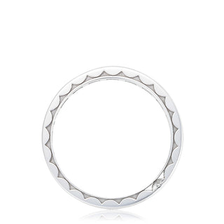 Channel Set Wedding Band