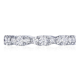 Marquise Shape Design Detail Wedding Band