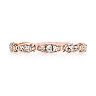 Marquise Design Wedding Band with Diamond