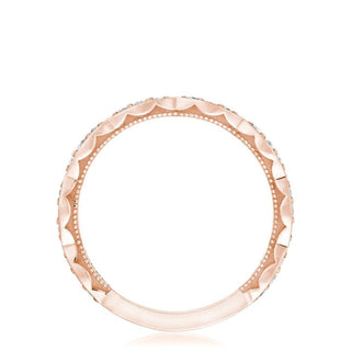 Marquise Design Wedding Band with Diamond