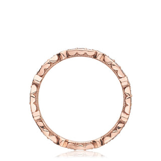 Marquise and Round Design Wedding Band