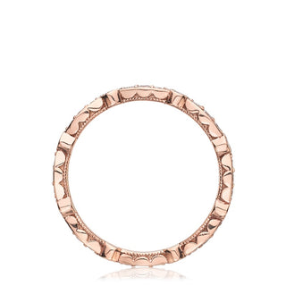 Marquise and Round Design Wedding Band