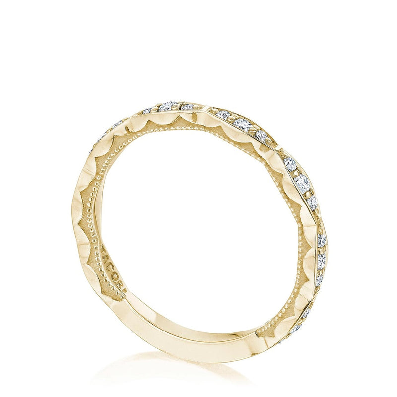 Marquise Design Wedding Band with Diamond