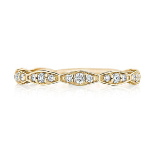 Marquise Design Wedding Band with Diamond