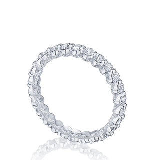 Round Diamond Wedding Band, 2mm in 14kt Yellow Gold
