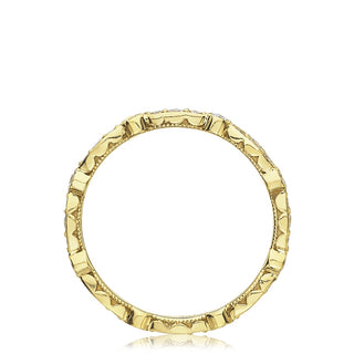 Marquise and Round Design Wedding Band
