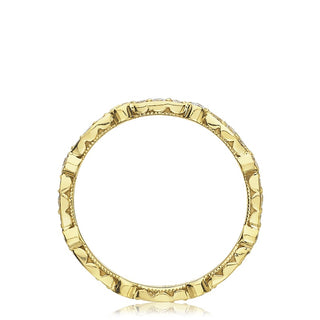 Marquise and Round Design Wedding Band
