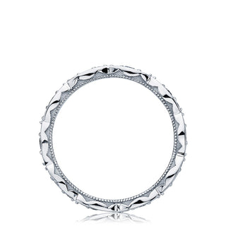 Marquise Design Wedding Band - 3mm