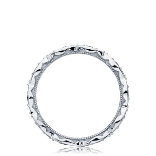 Marquise Design Wedding Band - 3mm