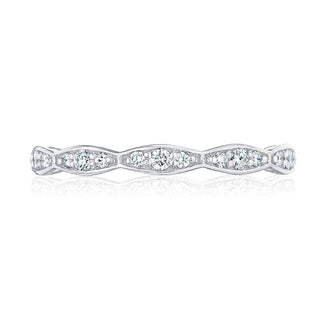 Marquise Design Wedding Band - 2.5mm