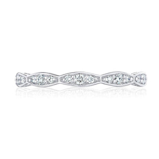 Marquise Design Wedding Band - 2.5mm