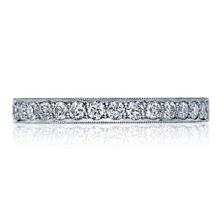 Pavé Diamond Wedding Band - 2.5mm