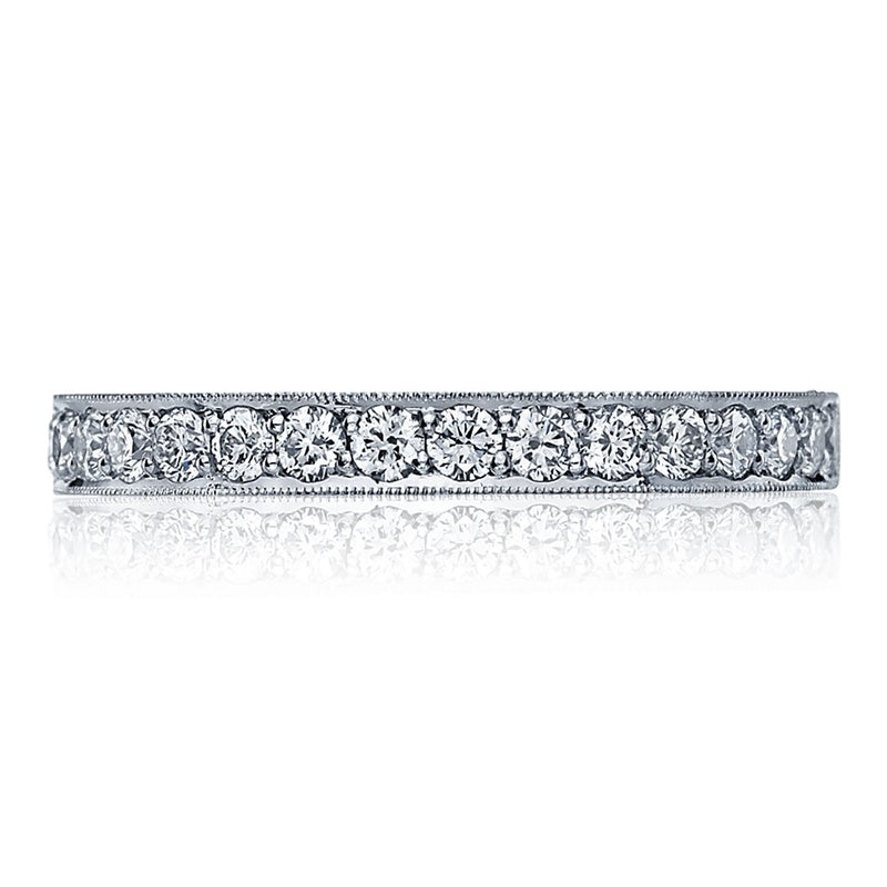Pavé Diamond Wedding Band - 2.5mm