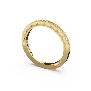 Pavé Diamond Wedding Band