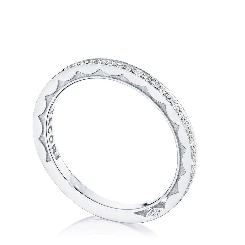 Pavé Diamond Wedding Band