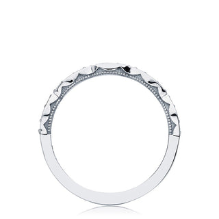 Marquise Design Wedding Band - 2.5mm
