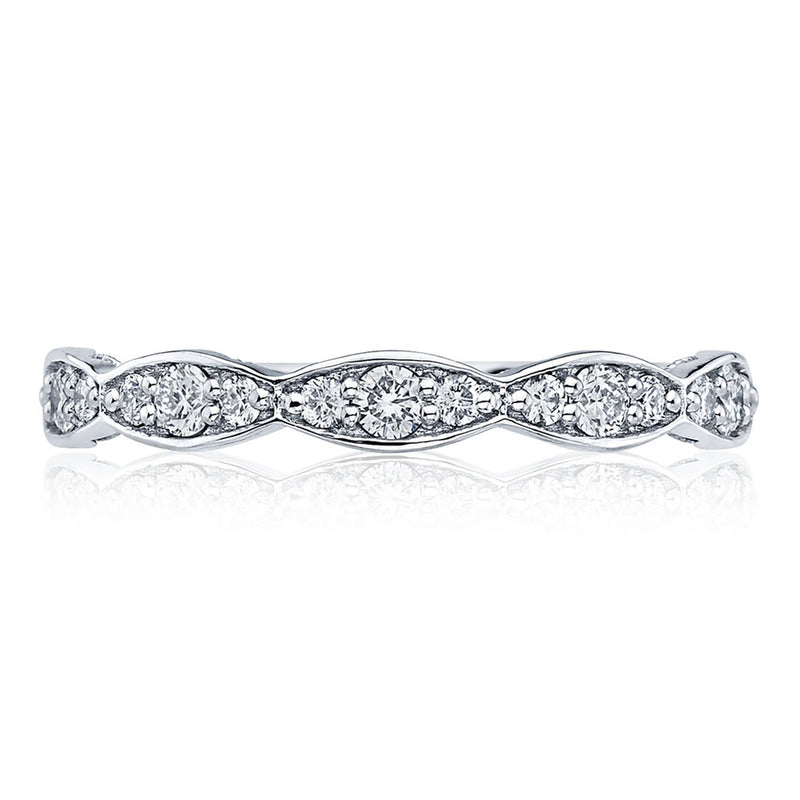 Marquise Design Wedding Band - 2.5mm