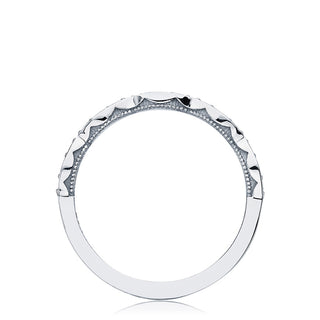 Marquise Design Wedding Band - 2.5mm