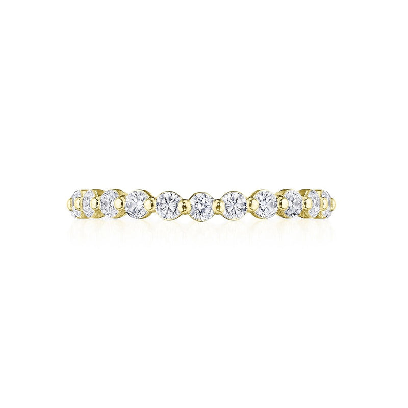 Round Diamond Wedding Band, 2.50mm