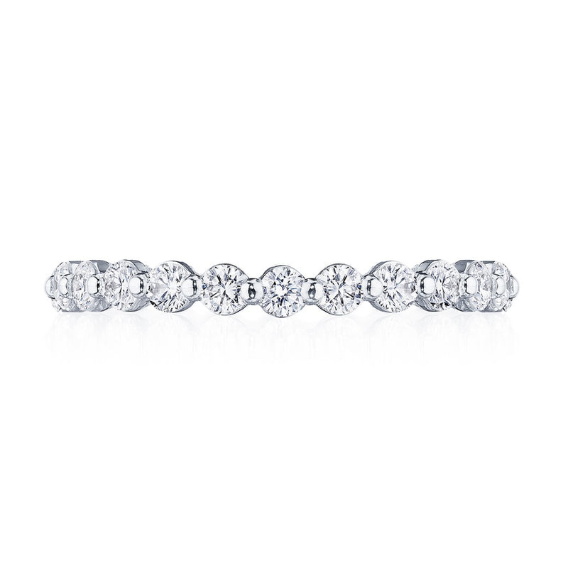 Round Diamond Wedding Band, 2.50mm