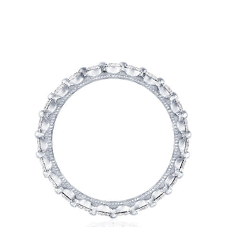 Round Diamond Wedding Band, 2.50mm in 14kt White Gold
