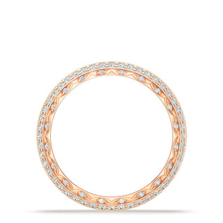 Knife Edge Wedding Band