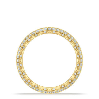 Knife Edge Wedding Band