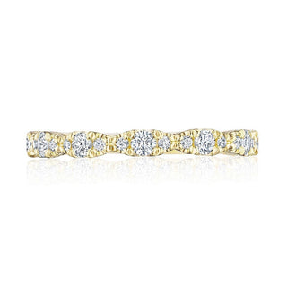 Marquise Shape Design Detail Wedding Band