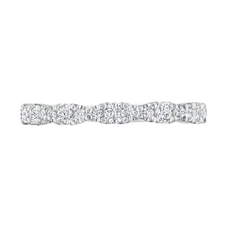 Marquise Shape Design Detail Wedding Band
