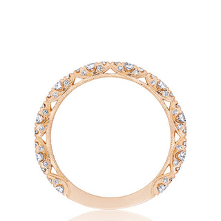 Marquise Shape Design Detail Wedding Band