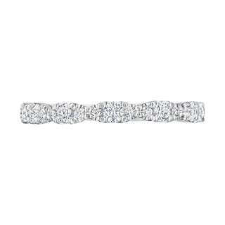 Marquise Shape Design Detail Wedding Band