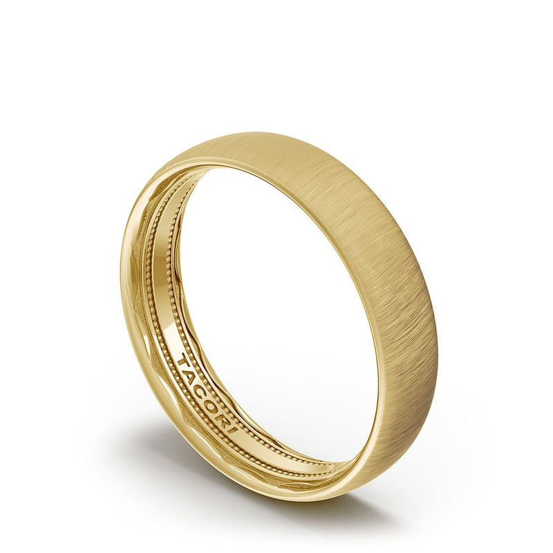 Classic Rounded in Satin Finish Wedding Band