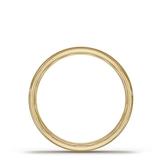 Classic Rounded in High Polish Finish Wedding Band