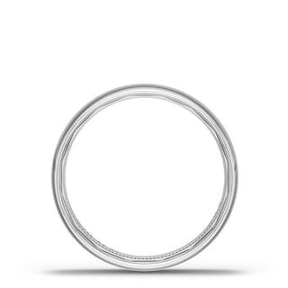 Classic Rounded in High Polish Finish Wedding Band